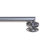 Keeney Mfg Architectural, 18 ga. Stainless Steel, Architectural Grab Bar, Polished Chrome, 16" GB2024-16PC